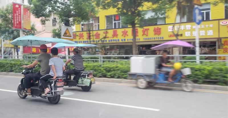 Shenzhen street scene